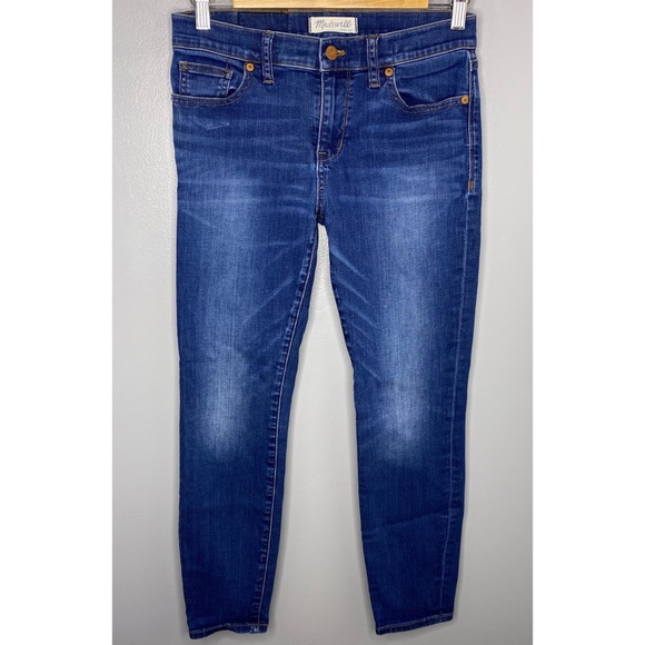 MADEWELL Skinny Skinny Cropped Denim Jeans - Picture 2 of 8